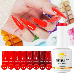 Nagel-Gel-Lack-Set Großhandel Nagelprodukte Fabrik OEM 15ml UV-Gel-Lack Private Label Farbe für Nagelkunst - Product Image 5