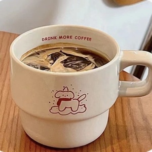 Vendita diretta della fabbrica personalizzato simpatico cartone animato personalizzato <span class=keywords><strong>cane</strong></span> caffè in ceramica <span class=keywords><strong>tazza</strong></span> <span class=keywords><strong>tazza</strong></span> di tè per il regalo di caffè - Product Image 5