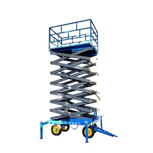 Hydraulic Elevator Lift Towable Mobile Scissor Lifts Hydraulic Elevator