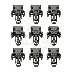 Clips de Plástico Nylon Negro D1258 para Panel Interior de Pilar A Xinyida, para Honda Accord Greiz Avancier 9na Generación 2014-2017 - Product Image 1