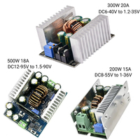Convertisseur DC-DC, module d'alimentation abaisseur de tension 15A 200W/300W 20A/500W 18A, courant et tension constants