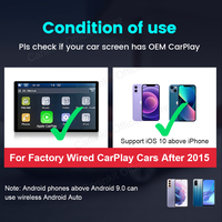 Los accesorios más nuevos para el coche Carlinkit 4,0 Wireless Usb Dongle Wireless Carplay Android Auto carlink 40 AI Box
