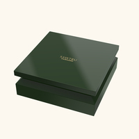 Boîte en bois laqué SAWTRU avec doublure en velours, boîte cadeau de luxe pour parfum, boîte en bois pour la Saint-Valentin, emballage d'huile essentielle, boîte en bois