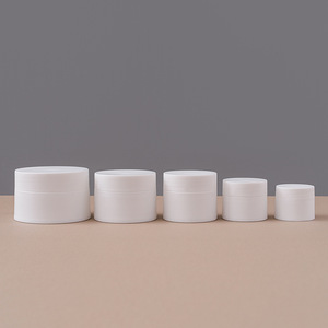 30g Rosa/plata/oro/Rosa oro cuerpo mantequilla envase cosmético doble pared plástico crema tarro con tapas - Product Image 1