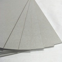 Plaques de carton gris stratifié de haute qualité, épaisseur 1mm-3mm, rigides, non couchées, anti-déformation, 100% recyclées, 250gsm-3000gsm