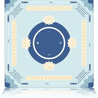 Jeu de société Eurogame 4 joueurs personnalisable, portable, pliable, écologique, durable, professionnel, avec design enroulable et isolation acoustique