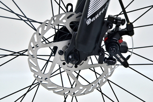 Bicicleta de Montaña Tradicional de 27.5 Pulgadas - Cuadro de Aleación de Aluminio Resistente, Freno de Disco, 21 Velocidades, Pedales Ordinarios, Portaequipajes Trasero, <span class=keywords><strong>Guardabarros</strong></span> - Product Image 5