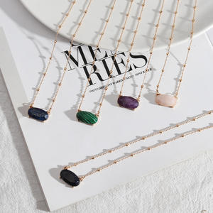 ต่างหูห้อยยาวแบบตะขอทองประดับคริสตัลและพลอยธรรมชาติจากนักออกแบบชาว<span class=keywords><strong>เกาหลี</strong></span>สำหรับผู้หญิง - Product Image 6