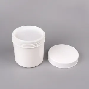 Tarro de plástico con tapa de sellado, contenedor de almacenamiento de cosméticos, 300g, 500g, 1000g