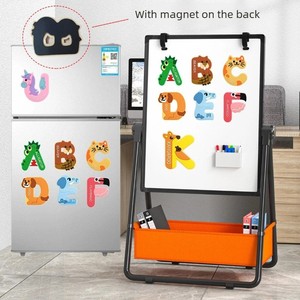 Jouet éducatif pour enfants, lettres de l'alphabet en forme d'animaux mignons, lettres <span class=keywords><strong>ABC</strong></span>, décoration de réfrigérateur, cadeau - Product Image 4