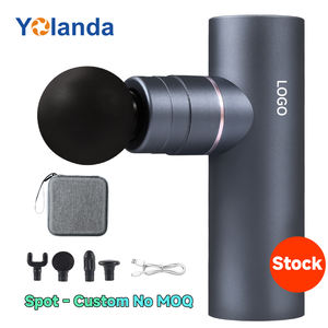 <span class=keywords><strong>Mini</strong></span> Pistola de Fascia Muscular Portátil para Alivio del Dolor de Tejido Profundo Masajeador Muscular para Relajación de Cuerpo Cuello y Espalda - Product Image 1