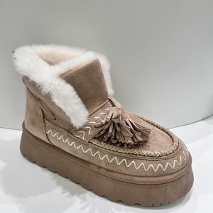 Nuovi arrivi brand stilisti alla moda più venduti <span class=keywords><strong>stivali</strong></span> <span class=keywords><strong>da</strong></span> neve in pelle <span class=keywords><strong>da</strong></span> <span class=keywords><strong>donna</strong></span> impermeabili caldi - Product Image 1