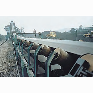 Sistema transportador de transporte de manejo de materiales portátil Ángulo de inclinación 9-22 Transportador de correa móvil para transporte de corta distancia - Product Image 5