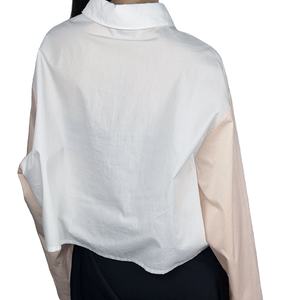 Blusa Elegante para Mujer OEM, Nueva Moda, Alta Calidad, Camisa Casual de Manga Larga, Viscosa y Rayón, con Botones, para Verano e Invierno - Product Image 3