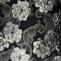 Kain Jacquard Sutra Berkualitas Tinggi, Presisi Tinggi, Warna Cerah, 100% Poliester, Pewarnaan Benang Shuttle, untuk Pakaian Anak Perempuan, Jas, Motif Bunga, Anti Kusut