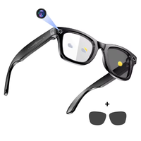 Lunettes Intelligentes GS4 MAX AI avec Vidéo 4K, Assistant IA, Traduction, Transfert Wi-Fi, Chargement Magnétique, Étanchéité IPX-4, Contrôle par Application