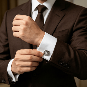 Vente flash : Ensemble classique de boutons de manchette et de clous de chemise pour hommes, pour chemises de smoking et tenues professionnelles - Product Image 3