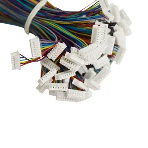 Rakitan kabel listrik kustom pabrik untuk mobil sepeda motor JST XH ZH SH 2/3/4/5/6/7/8/9/10 Pin nilon warna-warni - Product Image 5