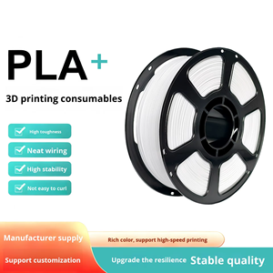 เส้นพลาสติก PLA+ สำหรับเครื่องพิมพ์ 3 มิติ ขนาด 1.75 มม. น้ำหนัก 1 กก. สีเดียว วัสดุสำหรับเครื่องพิมพ์ 3 มิติ สีขาวเย็น - Product Image 2
