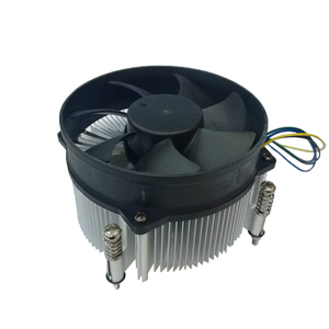เครื่องทำความเย็นคอมพิวเตอร์ตั้งโต๊ะระบบประมวลผลสำหรับ I7 <span class=keywords><strong>I5</strong></span> I3อินเทลเจน1151 1156 1200ซ็อกเก็ตพัดลมอากาศ <span class=keywords><strong>TDP</strong></span> 70W - Product Image 2