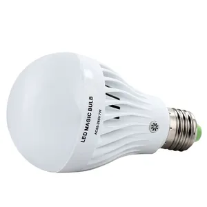 E14 E27 5W 7W 9W 12W LED 스마트 비상 조명 LED 전구 충전식 배터리 조명 램프 야외 조명 lampada 손전등