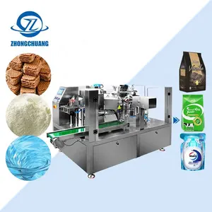 Frozen Potatoes Packaging with Printer Vacuum Sealing Material Masala Price Full Automatic Packing Machine