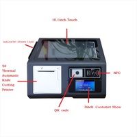 Sistema POS Todo en Uno con Pantalla Táctil de 11.6/12.5'', Impresora Térmica Integrada de 80 mm, LED/VFD/Pantalla Secundaria de 5'', Escáner y Caja Registradora