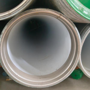 Round Steel Lined Plastic Composite Pipe Green <b>Cap</b> Drinking Water Inner PE Outer Galvanized Carbon Steel Anti-Corrosion - Product Image 6