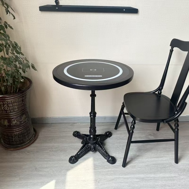 Factory Wholesale Modern Luxury Premium Bluetooth Sound Multi-functional Smart Wireless Charging Coffee Room Furniture