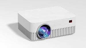 Thiết kế mới ray 403 mô hình mini xách tay 1080P chiếu với 3000 <span class=keywords><strong>lumens</strong></span> được xây dựng trong loa Hệ điều hành chúng tôi cắm - Product Image 6