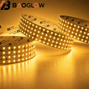 ไฟ LED แบบเทป Quad Row 480LED/M 2532 ความสว่าง 24V 32W/M ความกว้าง 30 มม. แผงวงจรทนความร้อนสูง ตัดได้ทุกๆ 2.5 ซม. แสงวอร์มไวท์ นีวัลไวท์ คูลไวท์ สำหรับใช้ภายในอาคาร - Product Image 2