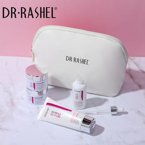 Kit de Cuidado Facial <span class=keywords><strong>DR</strong></span> RASHEL de 4 Piezas para Blanquear la Piel con Arbutina y Niacinamida, Elimina Manchas Oscuras, Limpiador Facial, Crema y Sérum - Product Image 6
