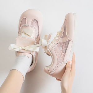 Chaussures de sport respirantes pour femmes, nouveau style printemps/été 2026, chaussures plates décontractées à bout rond, chaussures Agan tendance - Product Image 5