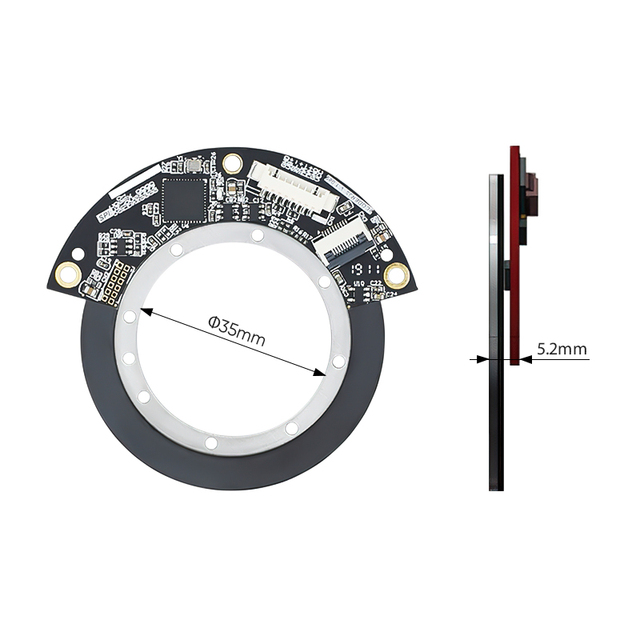 SSI/BiSS-C/RS485 Interface Output Hollow Shaft Magnetic Absolute Encoder