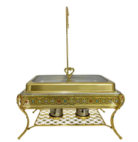 NANSHENG Hängende Chafing Dishes 9L/6L Buffet-Speisenwärmer aus Edelstahl für Hotels, Restaurants, Bankette und Catering