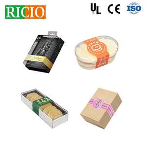 آلة RICIO مخصصة للصق الملصقات وتغليف الصناديق الكرتونية ذاتيًا بالكامل للأغذية - Product Image 6