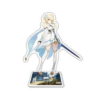 Precio al por mayor Multi diseños Attack on Tian acrílico Standees Anime doble capa UV impresión Genshin Impact lindo soporte acrílico - Product Image 3