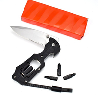 Couteau de survie pliable Meiji pour le camping en plein air, couteau de poche pour l'autodéfense, avec option de personnalisation OEM