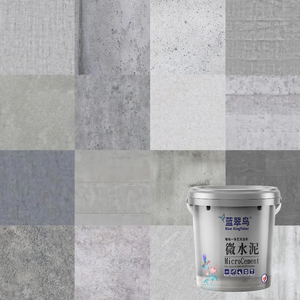 Pittura Microcemento Blu Ghiacciolo ad Alta Adesione Eco-Friendly <span class=keywords><strong>per</strong></span> Superfici in Gesso, <span class=keywords><strong>Stucco</strong></span>, Intonaco e Malta Calce - Product Image 4