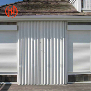 Volets Typhoon, volets accordéon, volets anti-ouragan, volets en aluminium robustes pour l'extérieur, écologiques, revêtement en poudre horizontal, volets roulants - Product Image 5