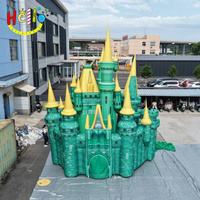 Modèle de bâtiment gonflable personnalisé professionnellement, nouvelle conception, tente tunnel gonflable, château gonflable géant