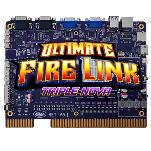 HET Ultimate Fire Link Triple Nova 2in1 Skill Game Board Follow Feature Coin Operated PCB Board 4 Arcade Game <strong>Amusement</strong> <strong>Machine</strong> - Product Image 2