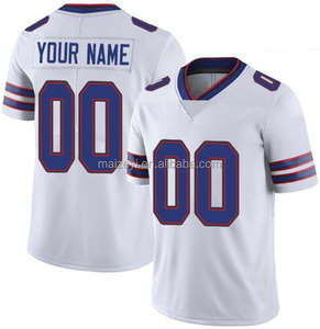 قميص كرة قدم أمريكية مخصص بأفضل جودة مع إمكانية تخصيص الرقم والاسم والشعار، متوفر بمقاسات كبيرة حتى 6XL، مطرز بأسلوب بوفالو - Product Image 5