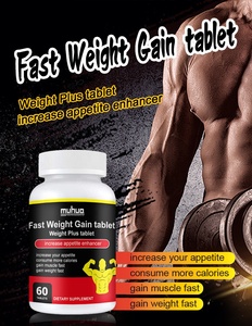 OEM/ODM natural herbal rápido aumento de peso músculo vitamina construir músculo deportes gimnasio <span class=keywords><strong>Mass</strong></span> <span class=keywords><strong>Gainer</strong></span> pastillas aumento de peso tableta - Product Image 4