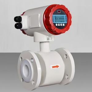 High Accuracy <strong>Digital</strong> <strong>Output</strong> Electromagnetic <strong>Flow</strong> <strong>Meter</strong> Variable Area LCD Liquid Water Industrial Waste Water Flowmeter OEM - Product Image 2