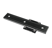 OSGR10 Rail de guidage linéaire de 50mm de largeur de glissière à double axe de longueur personnalisée avec roues de roulement 4/6