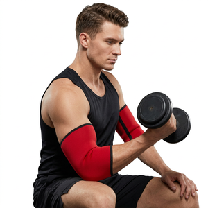 Suministro Directo de Fábrica, Soporte de Codo Deportivo Unisex de Neopreno Elástico Transpirable y Grueso con Compresión para Levantamiento de Pesas - Product Image 1