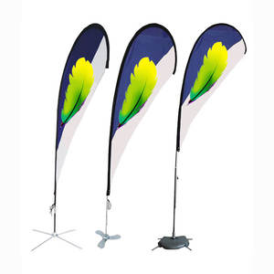 Drapeau publicitaire en forme de larme pour la <span class=keywords><strong>plage</strong></span> en plein air, vente en gros - Product Image 6