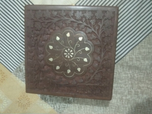 Top Demanded Wooden Jewellery <b>Box</b> With Drawer Mirror And <b>Lock</b> Storage Case For Organizer And Gift Purpose Bulk Supplier - Product Image 3