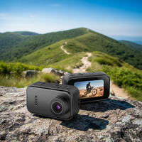 Mini caméra d'action portable avec écran tactile et étanche pour les sports de plein air, les voyages, la randonnée, la plongée, le cyclisme